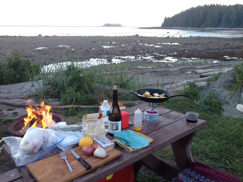 Camping Post: Chicken with Red Wine Sauce – shady morels